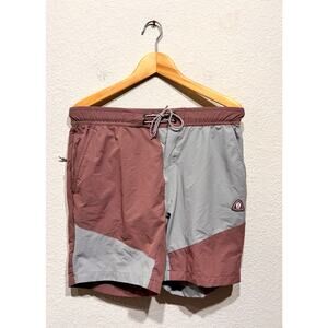 Bearded Goat Men's Rover Hybrid Shorts Outdoor Shorts Small Colorblock
